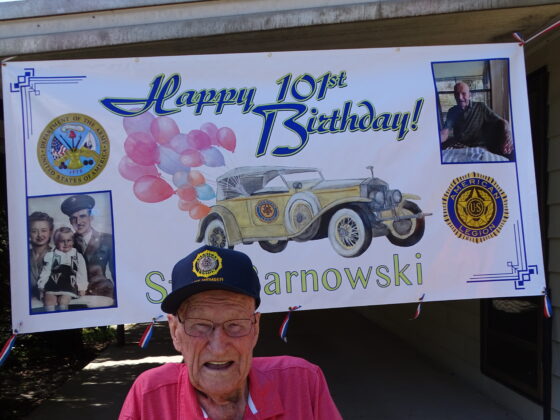 <p><p>Stanley Sarnowski turned 101 on March 16!</p></p><p></p>