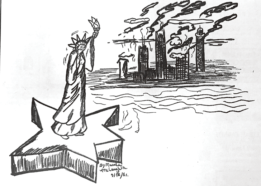 Marsha's 9/11 cartoon