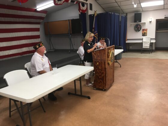 Sandi Hendricks opens Vietnam Veterans Day ceremony