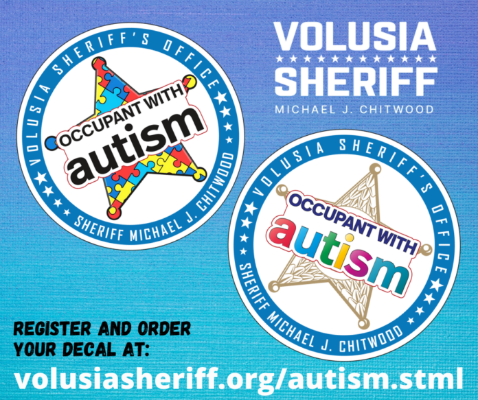 occupant with autism badge