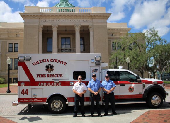 volusia fire rescue newest ambulance