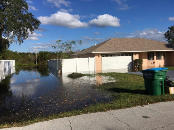 house flooded deltona hurricane ian