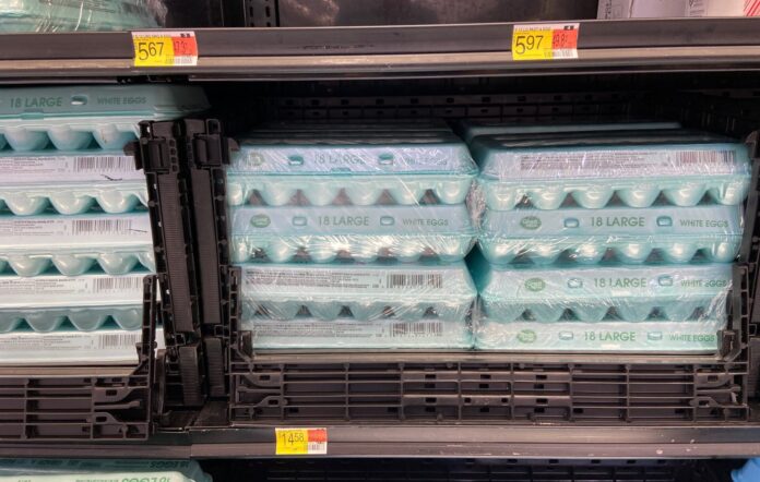 walmart egg prices